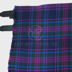 Kilt Tartan pour dames de haute qualité pour un usage quotidien plis simples et sangles en cuir à réglage latéral accessoire d'instrument de musique - Product Image 5