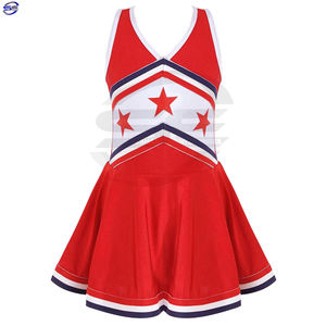 Vêtements de sport confortables pour femmes sur mesure Meilleurs ensembles d'uniformes de cheerleading du Pakistan Techniques imprimées - Product Image 1