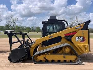 Dernière Offre Spéciale 2023 CATERPILLAR 299D3 Skid Steer Euro 5 EPA CE moteur Diesel Cat Skid Steer Loader Forestry Mulcher - Product Image 5