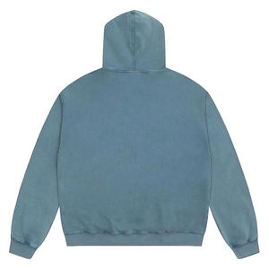 Acid Wash Women Hoodies Pullover Oversized Casual Graphic Print Hooded Vintage Sweatshirt Unisex Street Wear - Product Image 2