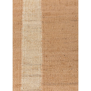 Alfombras de Yute y Cáñamo Tejidas Planas en Beige y Marrón Daaira PDJT-382 para Decoración del Hogar - Product Image 3