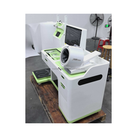 Huasheng Medical HS-V600 Kios Perawatan Kesehatan Self-Check-In - Stasiun Perawatan Virtual AI Layar Sentuh Ringkas untuk Penggunaan Umum OEM/ODM Tenaga Surya