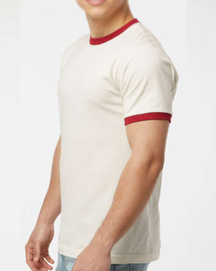 Diseño personalizado de los hombres camisa formal de secado rápido transpirable sólido logotipo personalizado marca Ringer camisetas de los hombres - Product Image 2