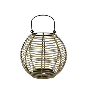 Pot de bougie de finition kaki votif rond en verre de qualité supérieure pour la décoration de la maison et de l'hôtel fait à la main en gros en vrac - Product Image 4