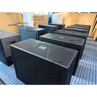 Double 21 pouces Power Stage Stack Subwoofer Cabinet Professional DJ Audio Stage Subwoofer Speaker 4000W Passive Sub Bass