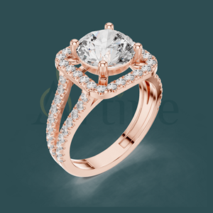 18K Custom Photo Ring | <b>Memory</b> <b>Keepsake</b> - Product Image 1