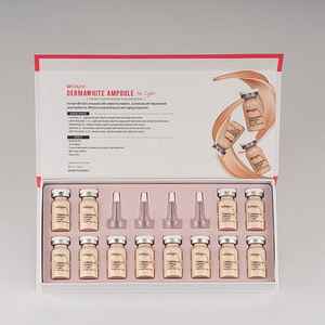 Kit de ampolla Dermawhite mediana ligera n. ° 1 para iluminar la piel y Kit de crema para la piel extra aclarante Juego de 12 ampollas de la mejor calidad - Product Image 2