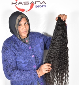 Unprocessed 100% Deep Wave Cuticle Aligned Vietnamese Indian Remy Hair Extensions Natural <b>Black</b> Full Lace Easy Apply Women - Product Image 3