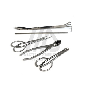 Las mejores herramientas de jardín de bonsái de acero inoxidable japonés, perilla de corte cóncavo, tijera en línea, el mejor equipo resistente - Product Image 5