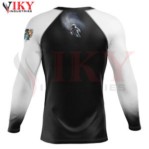 Protection solaire 2026, confortable, super extensible, logo personnalisé, durable, léger, impression numérique, rashguard pour adulte pour vêtements de sport - Product Image 2