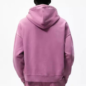 Sudadera con Capucha para Hombre, Personalizable con Logotipo, Hombros Caídos, Talla Grande, 100% Algodón, Sudadera Gruesa con Capucha para Hombre - Product Image 3