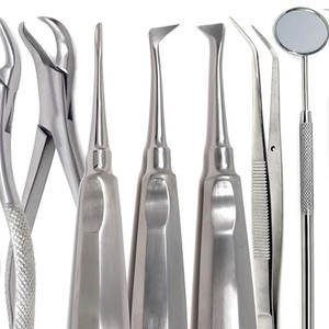 Dernier design, haute qualité, ensemble d'instruments chirurgicaux dentaires manuels en acier inoxydable, rétracteurs, élévateurs, logo personnalisé, extraction - Product Image 2