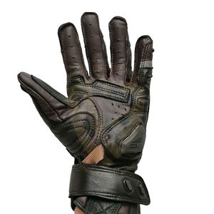 Gants de Motocross personnalisés de qualité supérieure Matériau en cuir durable Nouveau design Gants de moto de marque privée à la mode - Product Image 1