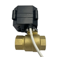 Prix fabricant mini 3v 6v dc moteur actionneur actionné électrovanne à boisseau sphérique électrique