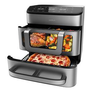 Freidora de Aire CECOFRY 18000 para 4 Pizzas, Acero Inoxidable, 2700W, Capacidad de 18 Litros, Modelo A01 EU01 109979, Certificada para Uso en Food Courts - Product Image 3