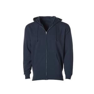 Sudadera con Capucha de Algodón Grueso de 400 g/m² de la Mejor Calidad, con Logotipo Personalizado, Lisa, para Hombre, Talla Grande, con Cierre Completo - Product Image 2