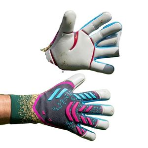 Guantes de Portero de Fútbol Profesionales de Alta Calidad, Transpirables, de Cuero PU con Protección de Látex y Silicona - Product Image 2