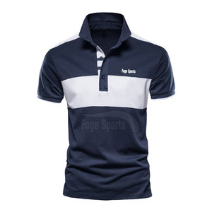 Polo de football respirant à séchage rapide 100% polyester Couleurs et logo personnalisés Service OEM Faible MOQ 10 pièces Teint uni - Product Image 1