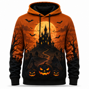 Sudadera con Capucha de Sublimación Nocturna de Alta Calidad Profesional, Diseño Gráfico Personalizado, Sudadera con Capucha de Alta Calidad, Ropa Urbana para Hombre - Product Image 6