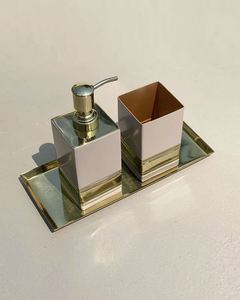 Accessoire de salle de bain en laiton utilisation chambre hôtel Restaurant accessoires de bain tenant fabriqué en inde quantité en vrac de haute qualité - Product Image 6