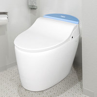 Toilette intelligente ALB-R14895P TREVI Bidet tout-en-un de qualité supérieure Toilette à chasse d'eau sans contact de luxe Toilettes coréennes Salle de bains intelligente