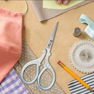 Embroidery <b>Scissors</b> Crafting Sewing Threading Needlework <b>Scissors</b> Crafts Wholesale European Style Stainless Steel Sewing <b>Shears</b> - Product Image 6