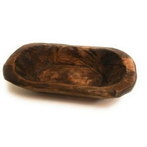Grand bol à pâte en bois pour servir des collations lors des réunions de famille tout en rehaussant la décoration traditionnelle de la table - Product Image 6