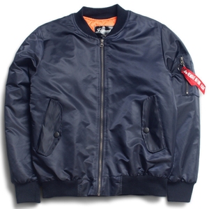 Moda al por mayor llano hombres Varsity chaquetas y abrigos chaquetas negras bordadas logotipo personalizado chaqueta de bombardero de satén - Product Image 3