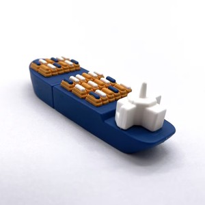 แฟลชไดรฟ์ USB สำหรับเรือคอนเทนเนอร์3D | เมมโมรี่สติ๊กเรือไอน้ำแบบกำหนดเองสำหรับของขวัญและการสร้างแบรนด์ - Product Image 5
