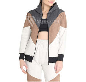 ชุดวอร์มสำหรับผู้หญิงผ้าคอตตอนดีไซน์ตามสั่งใส่สบายเหมาะสำหรับใส่เล่นโยคะออกกำลังกายและแฟชั่นประจำวัน - Product Image 2