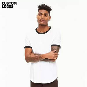 Venta al por mayor de ropa deportiva Hombres 50/50 Blend Ringer T-shirt Sport Knit Hasta 3XL - Product Image 1