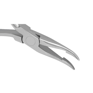 Dental Pliers Weingart Slim Model with Tungsten Carbide Serrated Tips Maximum Wire <b>Control</b> and <b>Gripping</b> Tapered 20 Around Beak - Product Image 5