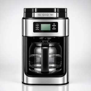 Machine à café expresso automatique 20 bars, 1,5 L, en acier inoxydable, 1000 W, portable, pour la maison, le bureau, l'extérieur - Product Image 1