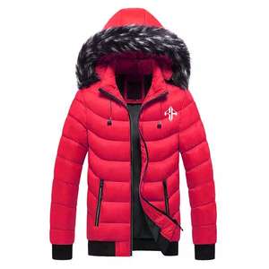 Chaqueta de invierno con logotipo personalizado de alta calidad, chaqueta acolchada con cremallera estampada transpirable de poliéster 100% de ATLANTIC - Product Image 2