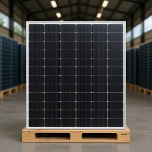 แผงโซลาร์เซลล์แบบโมโนคริสตัลไลน์ ฮาล์ฟเซลล์ Maxwatt Enerji SW615M12-78H ประสิทธิภาพสูง หน้ากระจก บรรจุในพาเลท - Product Image 3