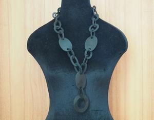 Collier de luxe en corne de buffle fait à la main, bijoux naturels et durables pour femmes, haute qualité - Product Image 5