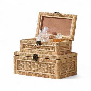 Sustainable Wholesale <b>Rattan</b> <b>Storage</b> Box From Vietnam For Home Organization And Decor - Product Image 3