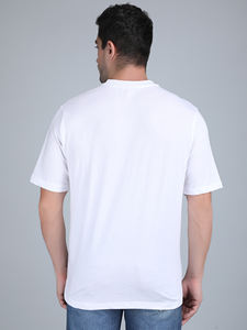 Personnalisé 100% coton dans différentes méthodes d'impression et matériaux T-shirt à col rond pour hommes en stock à vendre - Product Image 2