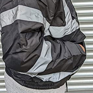 เสื้อแจ็คเก็ตสะท้อนแสงคุณภาพสูงสำหรับงานอุตสาหกรรม ผลิตจากโรงงานโดยตรง รับผลิตตามแบบ - Product Image 4