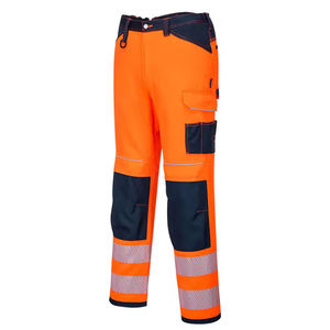 High Quality Men's Cargo <b>Trousers</b> Reflective Safety Workwear For <b>Security</b> Guards Customizable Logo Uniform Working Pants - Product Image 1