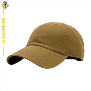 Gorras de béisbol de moda de algodón transpirable gorras de estilo Retro ajustables bordadas de alta calidad SAMAVIA última tendencia UE, Mercado del Reino Unido - Product Image 1