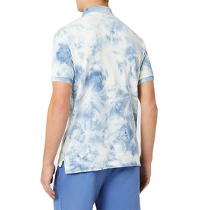 เสื้อโปโลมัดย้อมสำหรับผู้ชายสไตล์ใหม่ลำลองวัสดุนิ่มระบายอากาศกันรอยยับได้ดีที่สุดพร้อมบริการ OEM - Product Image 2