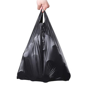 Wholesale Heavy Duty Black Kitchen <b>Trash</b> <b>Bags</b> Large Fold Garbage Rubbish Side Gusset <b>Bags</b> for Home & Cookware Use - Product Image 4