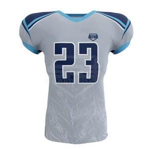 Maillot de football américain de qualité supérieure prix de gros maillot de football américain nom d'équipe personnalisé - Product Image 1