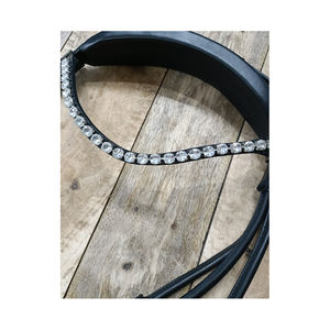 Meilleure vente anatomique confort anglais cheval bride en cuir véritable Style occidental fantaisie couture indien exportateur PVC sport - Product Image 3