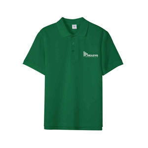 Polo de algodón pesado de 250g/m² personalizado, polo deportivo de golf, cuello, camiseta bordada con serigrafía, camiseta unisex - Product Image 3