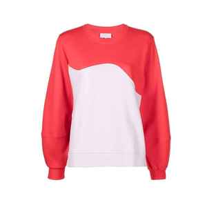 Material suave mujer sudadera alta calidad nuevo estilo invierno 100% algodón manga completa longitud última llegada sudadera para mujer - Product Image 1