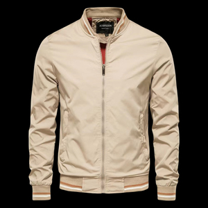 เสื้อโค้ทตัวใหญ่ไซส์พิเศษสำหรับผู้ชายแจ็คเก็ตบุนวมกันหนาวแจ็คเก็ตบอมเบอร์ลำลอง - Product Image 3