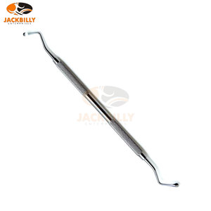 JACKBILLY Premium 88 Cuillères à double extrémité 4mm Curettes Lucas professionnelles en acier inoxydable pour usage chirurgical dentaire Manuel Oral - Product Image 5