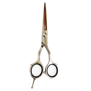Ciseaux à cheveux de haute qualité 5.5 "rasoir bordé outils de coupe de cheveux durables ciseaux de cheveux de barbier en acier allemand - Product Image 6